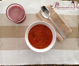 Sopa de Vegetales y Pasta o Minestrone