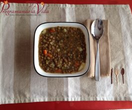 Sopa de Lentejas Vegetariana